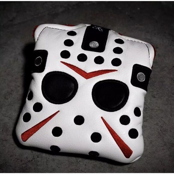 RARE Taylormade Vault Masked Menace Mallet Putter Headcover PRE-SALE - Picture 1 of 4